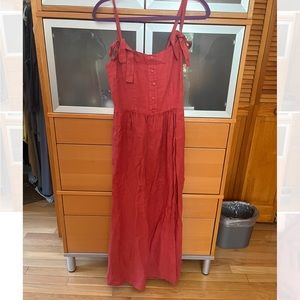 Beautiful Italian made red sundress